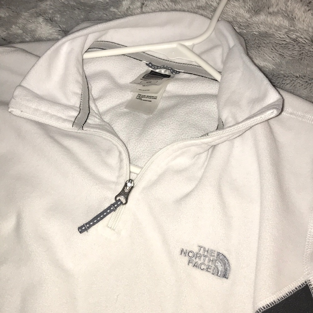 North Face Quarter Zip Up jacket
